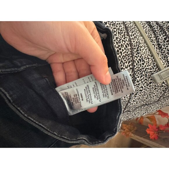 NWT Good American Good Waist Crop Skinny Jeans Dark Wash Size 4 / 27 Womens - Picture 6 of 6